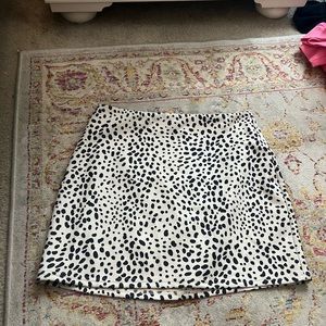 Altard state black and white print skirt